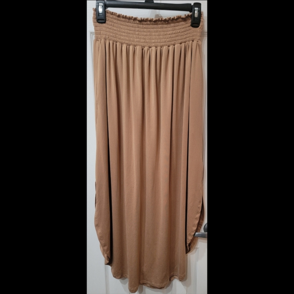 🤎 Doubleju M Long Brown Skirt